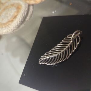 Pandora Silver Leaf Pendant